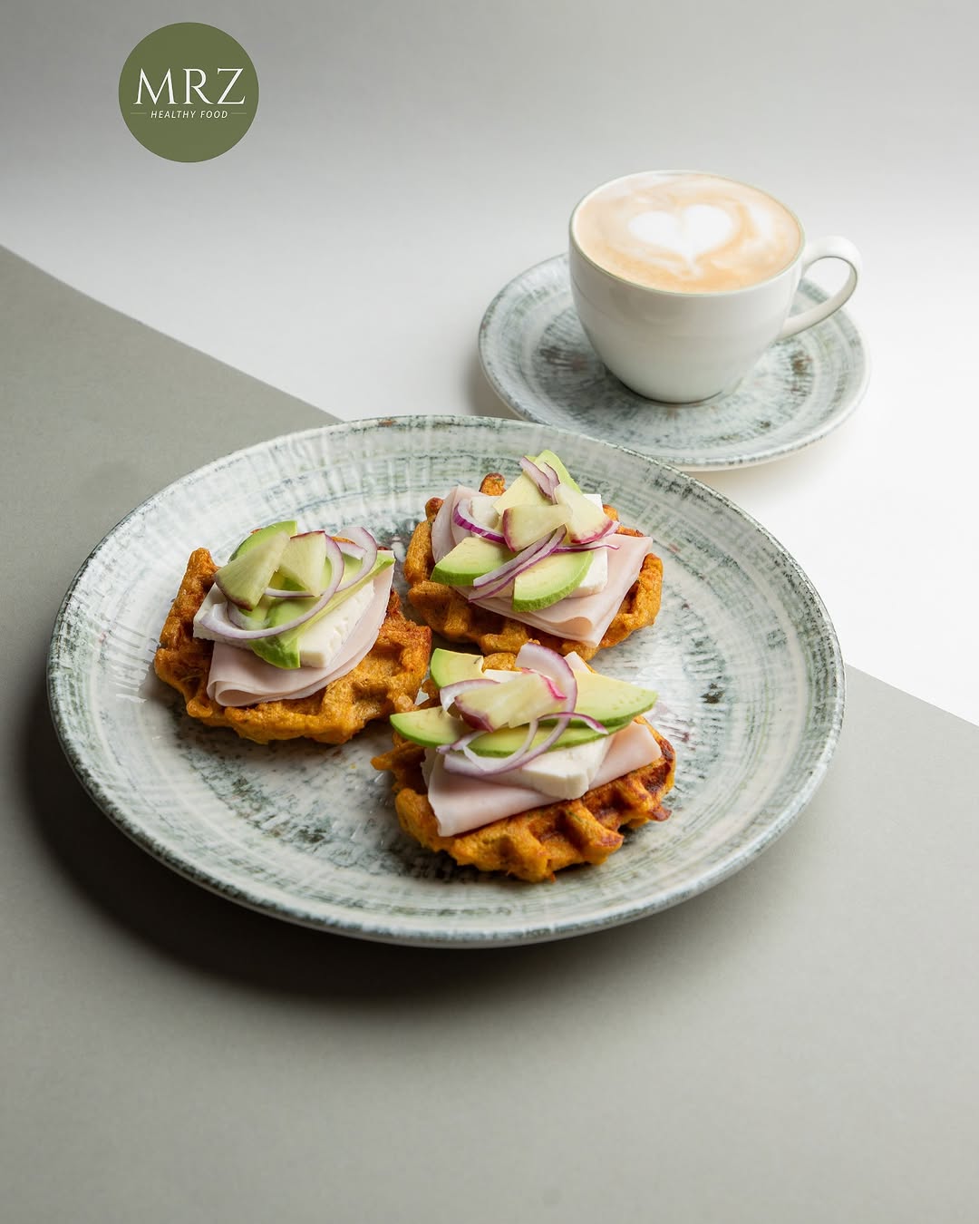 Veggie Waffles de MUV BAR